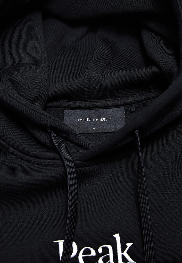 Peak Performance Peak Performance M Original Hood Sweatshirt Herren - black - 3 | SportScheck