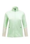 Peak Performance W Rider Zip Jacket Fleecejacke Damen - pastellgruen