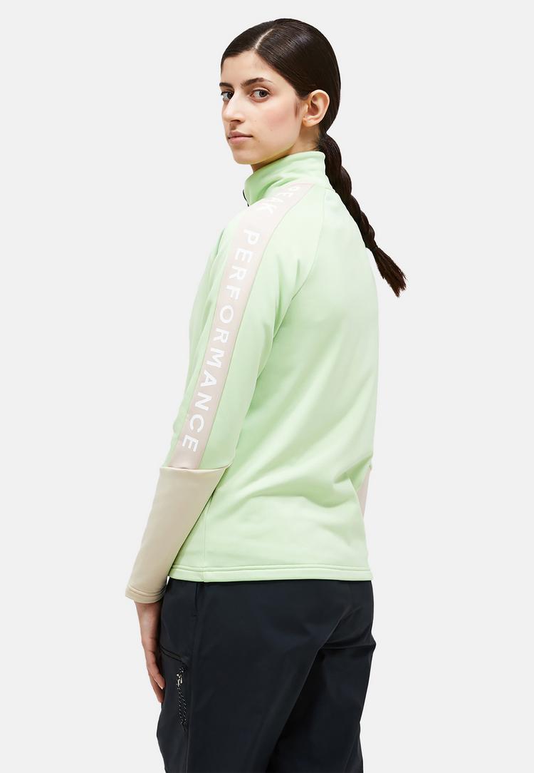 Peak Performance Peak Performance W Rider Zip Jacket Fleecejacke Damen - pastellgruen - 1 | SportScheck