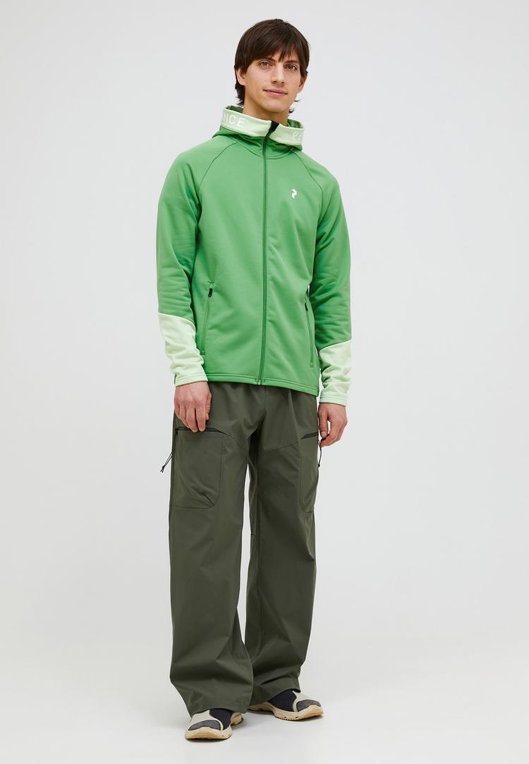 Peak Performance Peak Performance M Rider Zip Hood Fleecejacke Herren - blattgruen - 0 | SportScheck
