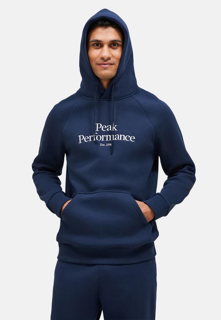 Peak Performance Peak Performance M Original Hood Sweatshirt Herren - dunkelblau - 0 | SportScheck