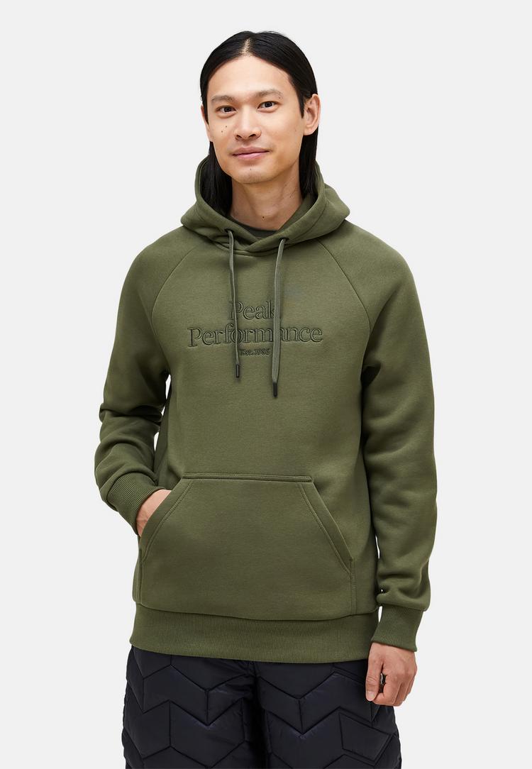 Peak Performance Peak Performance M Original Hood Sweatshirt Herren - olive - 0 | SportScheck