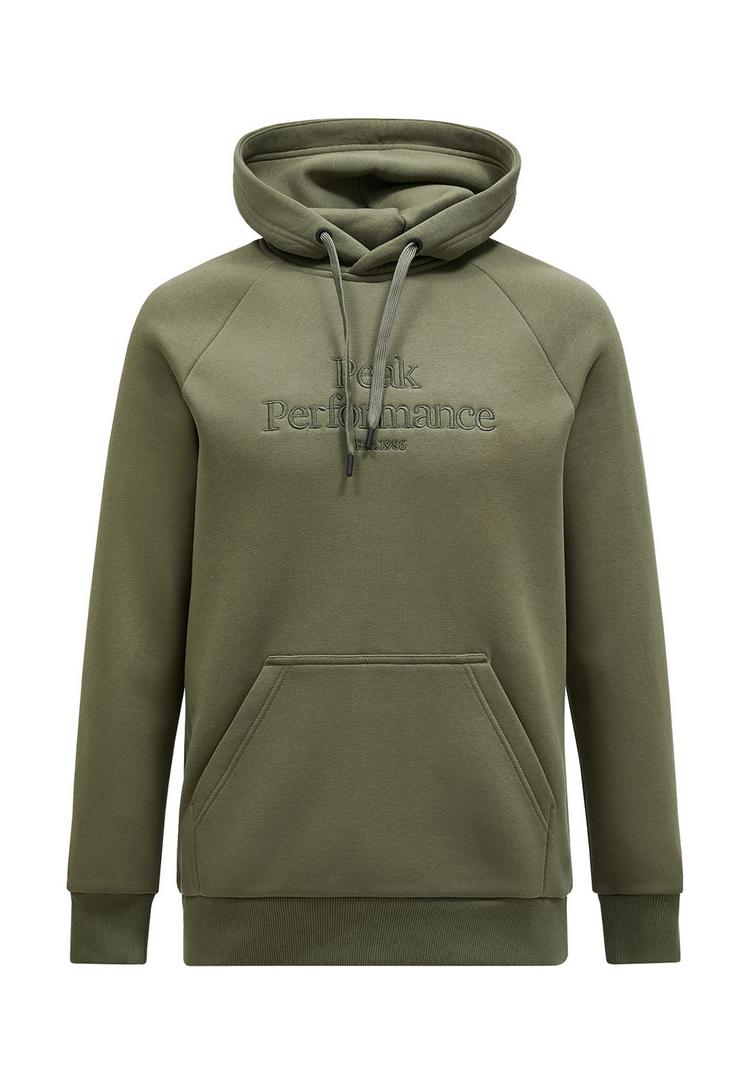 Peak Performance Peak Performance M Original Hood Sweatshirt Herren - olive - 0 | SportScheck