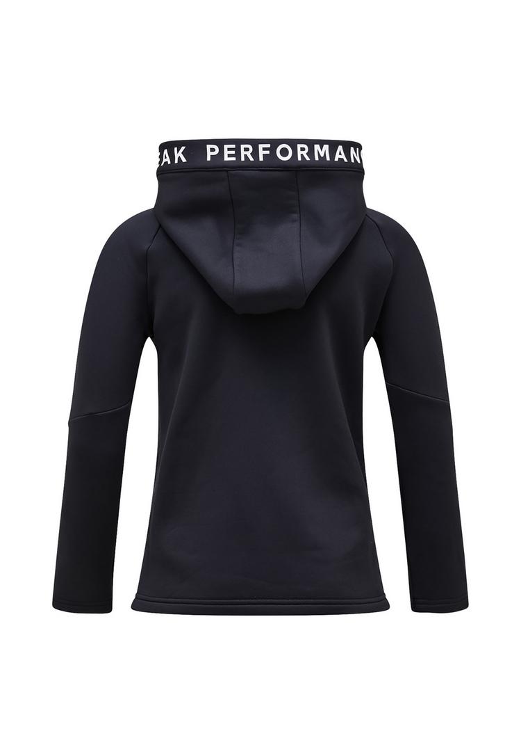 Peak Performance Peak Performance Jr Rider Zip Hood Fleecejacke - black - 0 | SportScheck