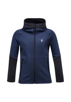 Peak Performance Jr Rider Zip Hood Fleecejacke DUNKELBLAU