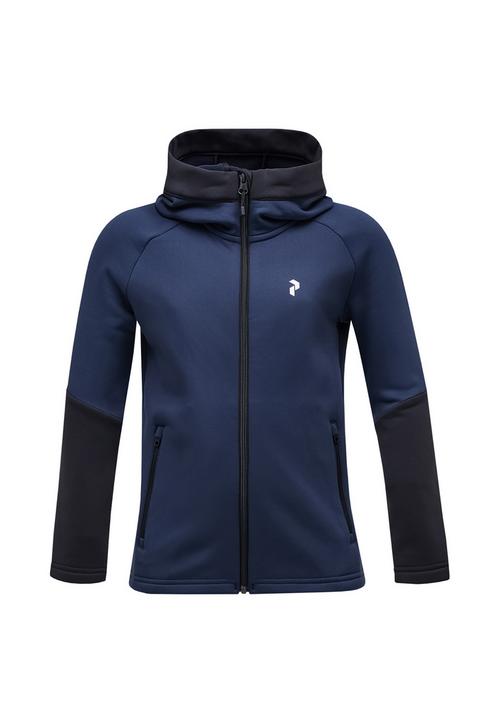 Peak Performance Jr Rider Zip Hood Fleecejacke