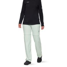 Rückansicht von Mammut Wanderhose Damen silver sage