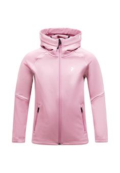 Peak Performance Jr Rider Zip Hood Fleecejacke altrosa