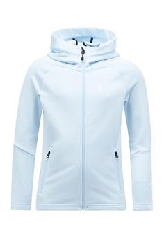 Peak Performance Jr Rider Zip Hood Fleecejacke PASTELLBLAU