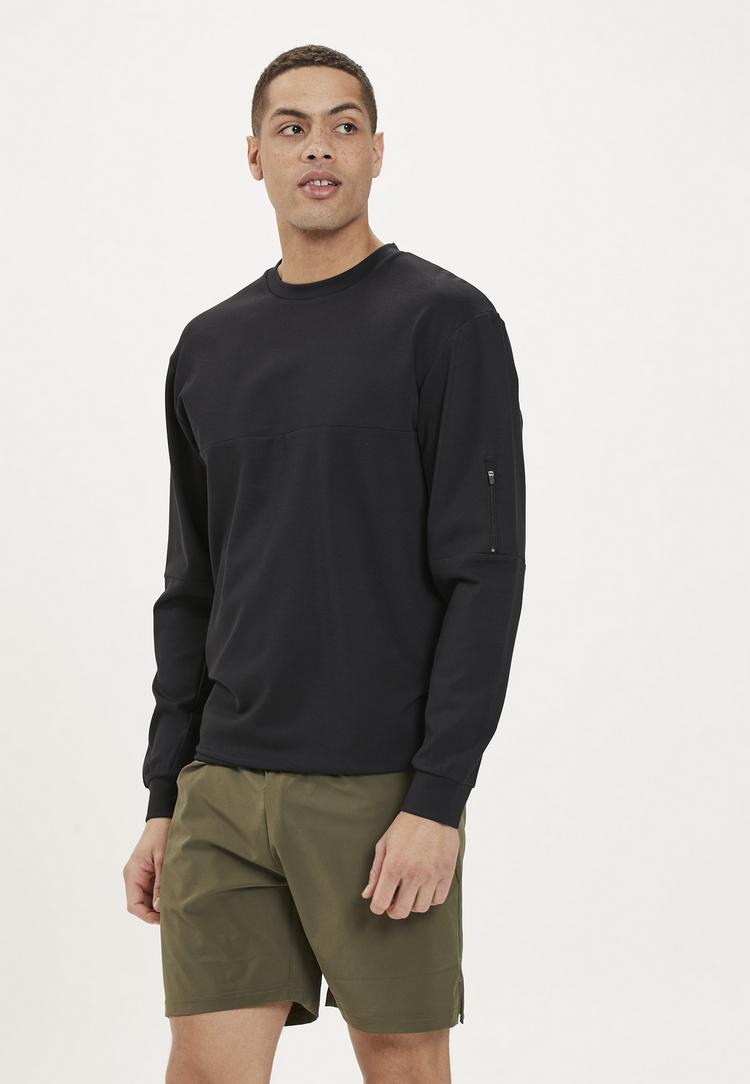 Virtus Virtus Leislon M Crew Neck Sweatshirt Herren - 1001 Black - 2 | SportScheck