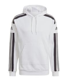 adidas Squadra 21 COACH Sweat Hoody Funktionssweatshirt Herren weiss