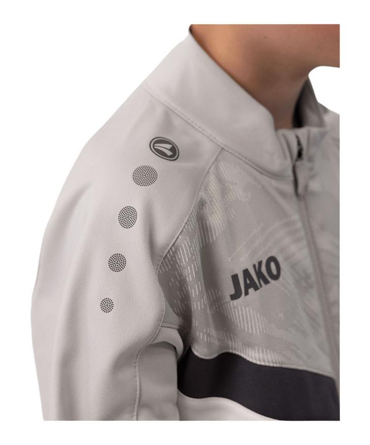 JAKO JAKO Iconic Trainingsjacke Kids Trainingsjacke Kinder - weissgrau - 0 | SportScheck
