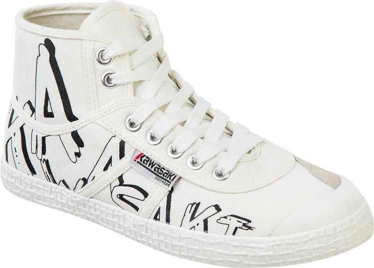 Kawasaki Kawasaki Graffiti Canvas Sneaker - 1002 White - 2 | SportScheck