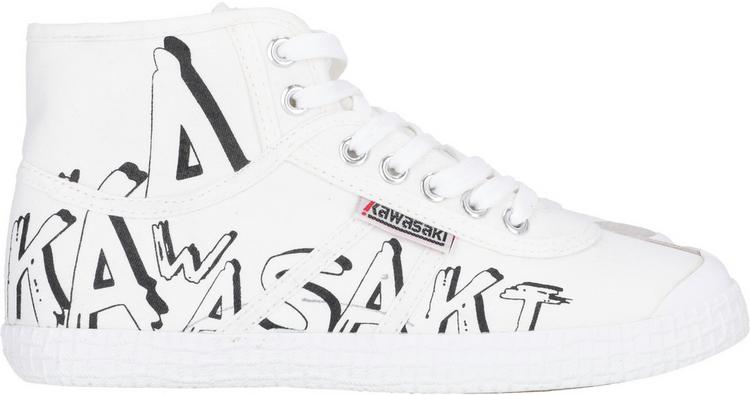 Kawasaki Kawasaki Graffiti Canvas Sneaker - 1002 White - 5 | SportScheck