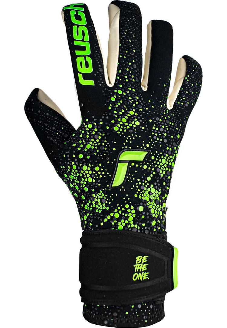 Reusch Reusch Pure Contact Gold Torwarthandschuhe - black/green gecko - 0 | SportScheck