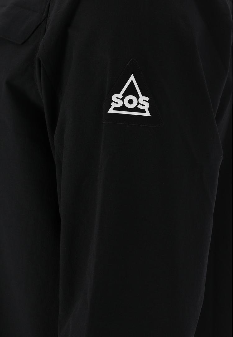 SOS SOS Komodo Langarmhemd Herren - 1001 Black - 0 | SportScheck
