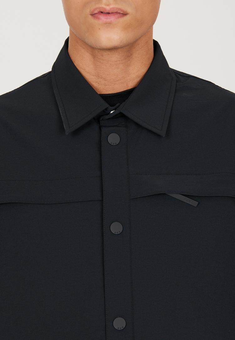 SOS SOS Komodo Langarmhemd Herren - 1001 Black - 1 | SportScheck