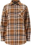 Whistler Wolfhard Langarmhemd Damen - 1136 Simply Taupe