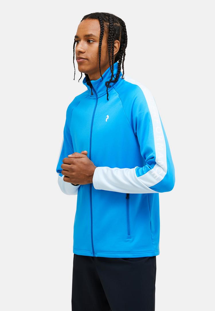 Peak Performance Peak Performance M Rider Zip Jacket Fleecejacke Herren - azurblau - 0 | SportScheck