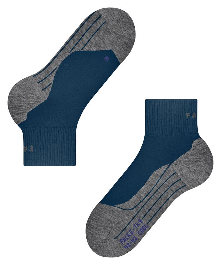 Falke Falke TK5 Wander Cool Short Socken Herren - blue pond (6598) - 3 | SportScheck
