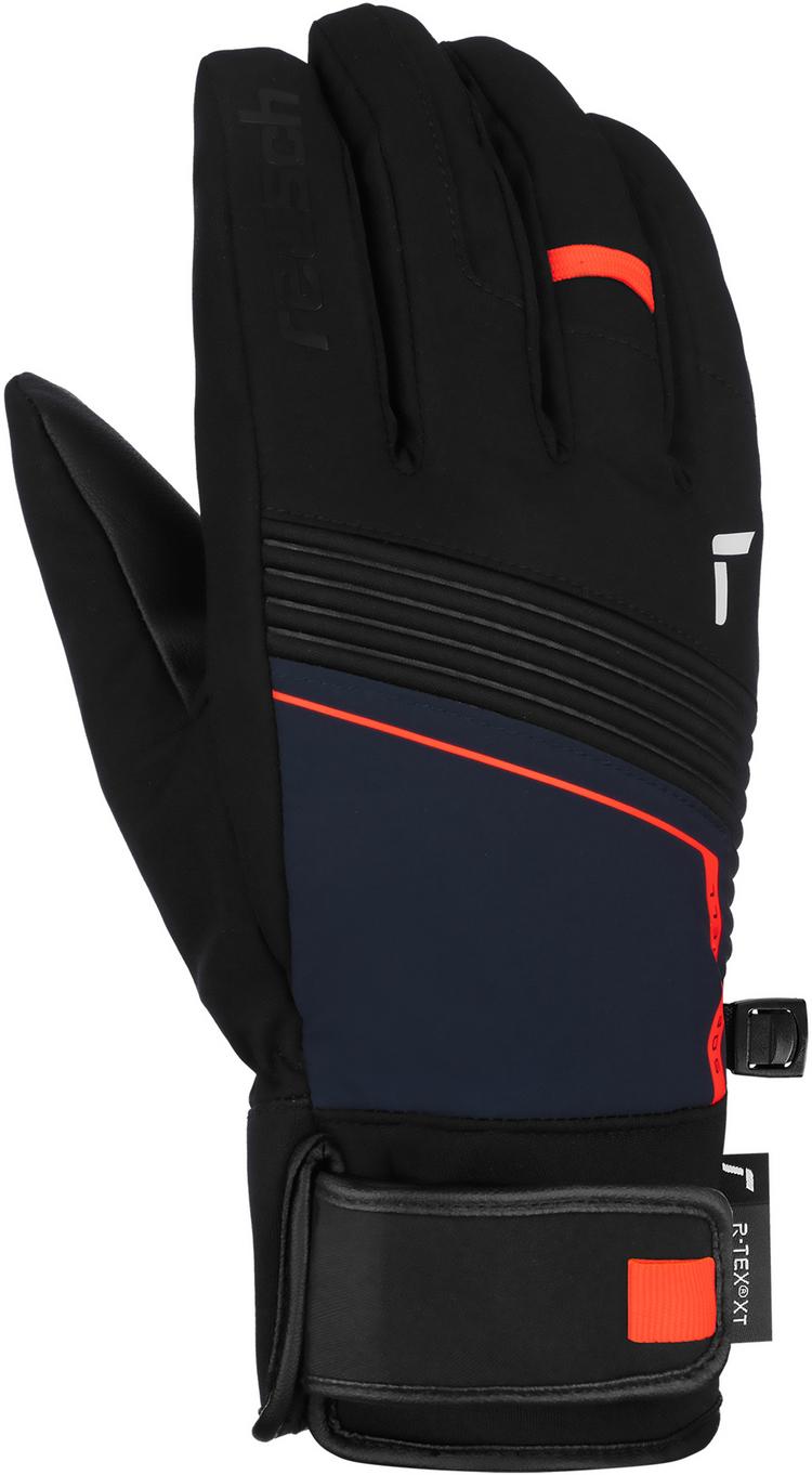 Reusch Reusch Louis R-TEX&reg; XT Handschuh - 7786 blck/dress blu/fluo red - 0 | SportScheck