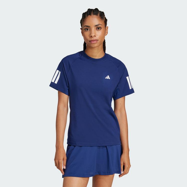 adidas adidas Club 3-Streifen Tennis CLIMACOOL T-Shirt Tennis Polo Damen - Dark Blue - 0 | SportScheck