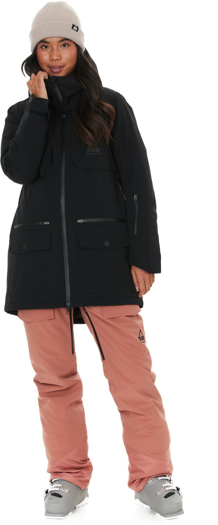 SOS SOS Aspen Skijacke Damen - 1001 Black - 0 | SportScheck