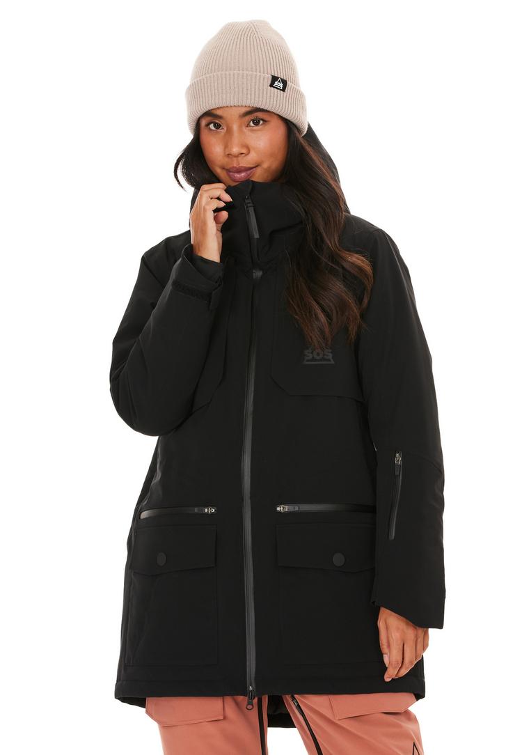 SOS SOS Aspen Skijacke Damen - 1001 Black - 1 | SportScheck