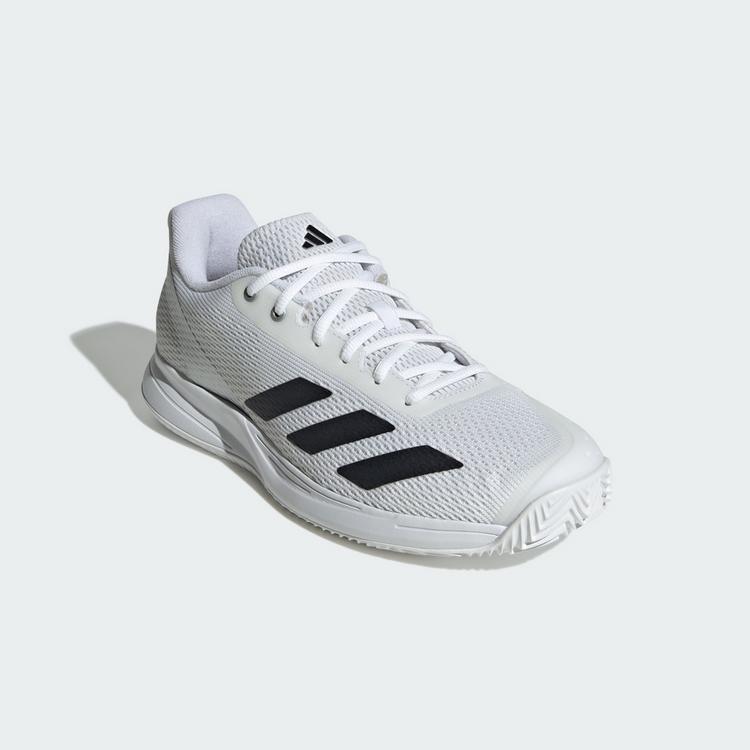 adidas adidas Courtflash Speed 2 Tennisschuh Tennisschuhe Herren - Cloud White / Cloud White / Core Black - 3 | SportScheck