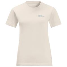 Jack Wolfskin ESSENTIAL T W Funktionsshirt Damen cotton white