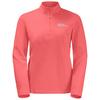 Jack Wolfskin TAUNUS HZ W Fleecepullover Damen - sunset coral
