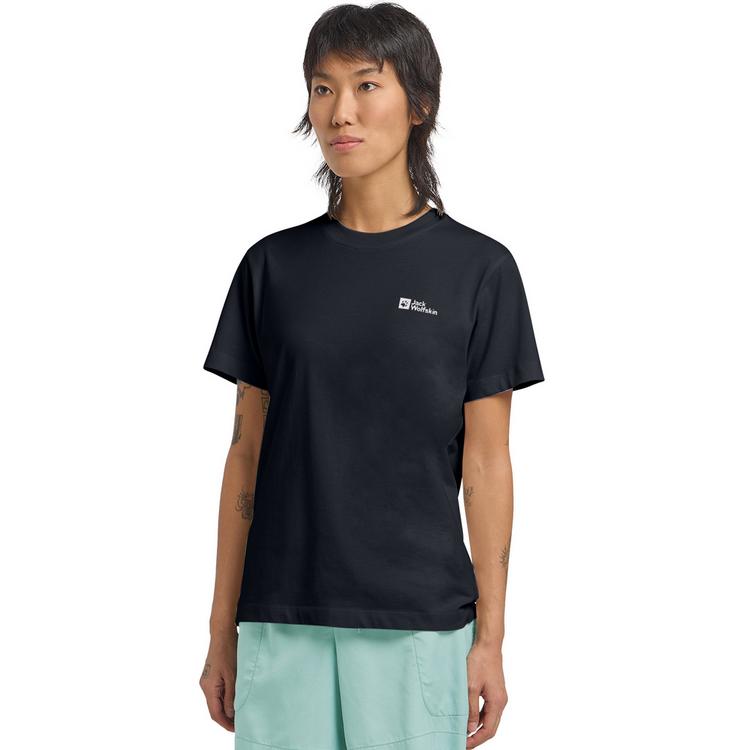 Jack Wolfskin Jack Wolfskin ESSENTIAL T W Funktionsshirt Damen - dark navy - 0 | SportScheck