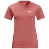 Jack Wolfskin ESSENTIAL T W Funktionsshirt Damen - mineral red