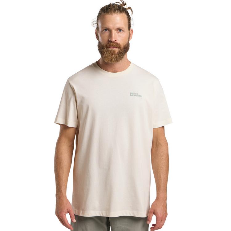 Jack Wolfskin Jack Wolfskin ESSENTIAL T M T-Shirt Herren - cotton white - 0 | SportScheck