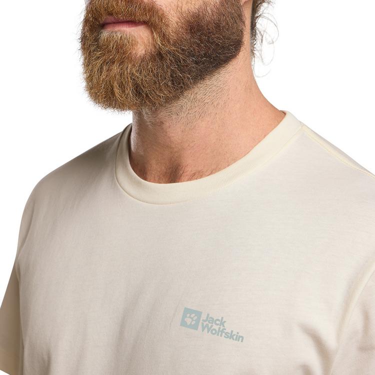 Jack Wolfskin Jack Wolfskin ESSENTIAL T M T-Shirt Herren - cotton white - 2 | SportScheck