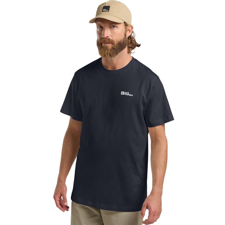 Jack Wolfskin Jack Wolfskin ESSENTIAL T M T-Shirt Herren - dark navy / grey - 0 | SportScheck