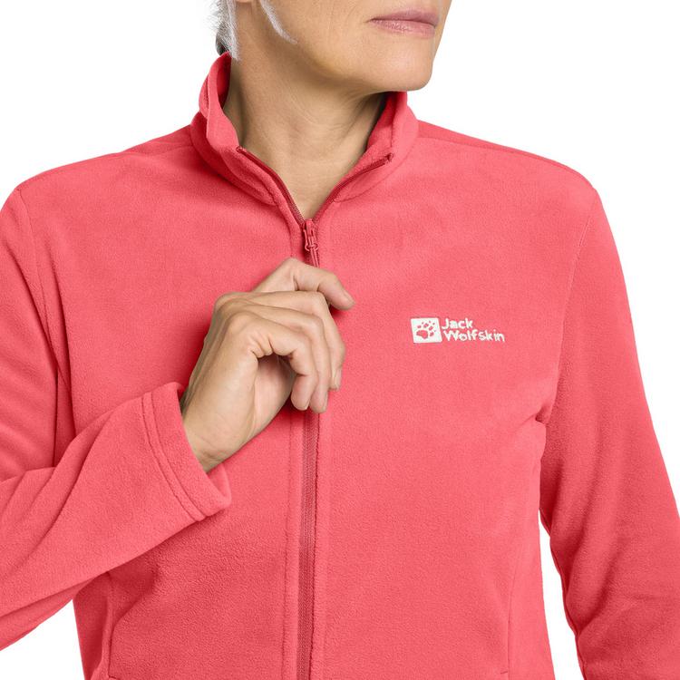 Jack Wolfskin Jack Wolfskin TAUNUS FZ W Fleecejacke Damen - sunset coral - 2 | SportScheck