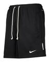 Nike Fleece 8in Short Fu&szlig;ballshorts Herren - schwarzweiss