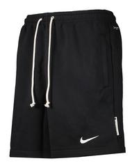 Nike Fleece 8in Short Fu&szlig;ballshorts Herren - schwarzweiss