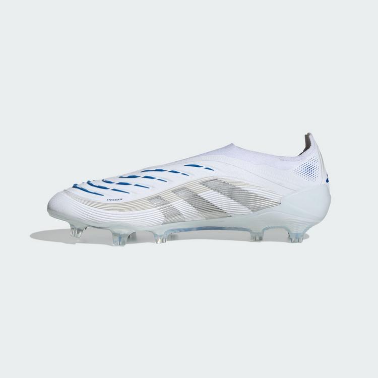 adidas adidas Predator Elite FG Fu&szlig;ballschuh Fu&szlig;ballschuhe - Cloud White / Silver Metallic / Bright Royal - 4 | SportScheck