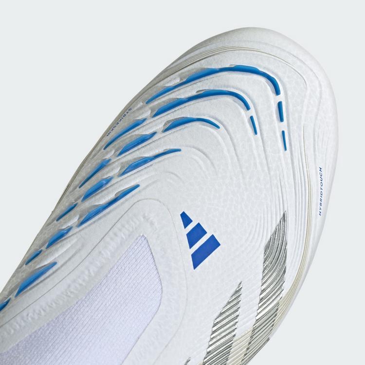 adidas adidas Predator Elite FG Fu&szlig;ballschuh Fu&szlig;ballschuhe - Cloud White / Silver Metallic / Bright Royal - 6 | SportScheck