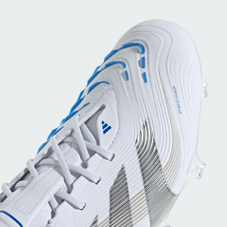 adidas adidas Predator Elite FG Fu&szlig;ballschuh Fu&szlig;ballschuhe - Cloud White / Silver Metallic / Bright Royal - 6 | SportScheck