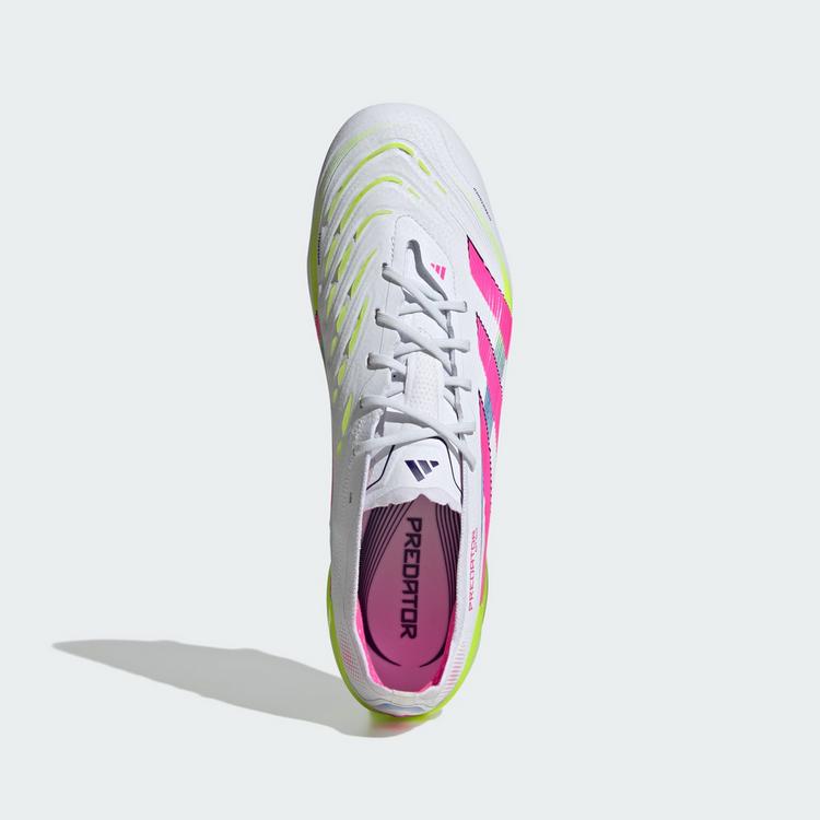 adidas adidas Predator Elite FG Fu&szlig;ballschuh Fu&szlig;ballschuhe - Cloud White / Lucid Pink / Lucid Lemon - 0 | SportScheck