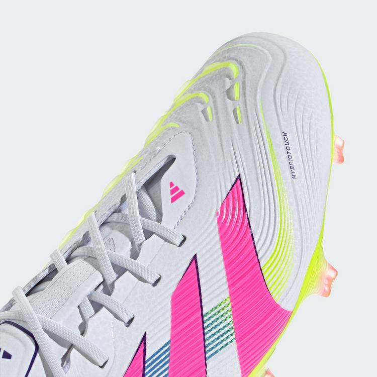adidas adidas Predator Elite FG Fu&szlig;ballschuh Fu&szlig;ballschuhe - Cloud White / Lucid Pink / Lucid Lemon - 6 | SportScheck