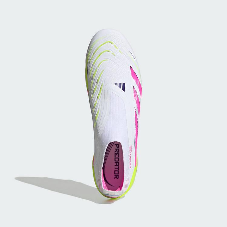 adidas adidas Predator Elite FG Fu&szlig;ballschuh Fu&szlig;ballschuhe - Cloud White / Lucid Pink / Lucid Lemon - 0 | SportScheck