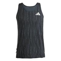 adidas Adizero Running Singlet Funktionstank Herren - Carbon / Black