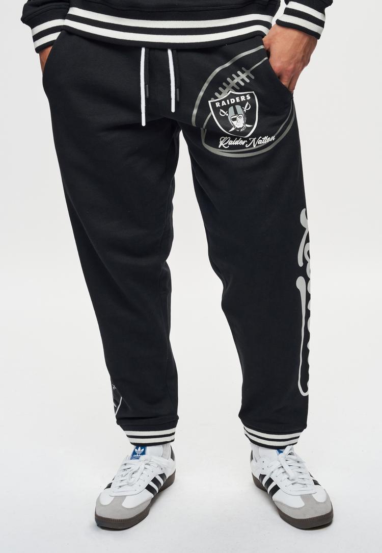 Re:Covered Re:Covered NFL Raiders Nation Sweathose Herren - Black - 1 | SportScheck