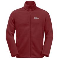 Jack Wolfskin WINTERSTEIN FZ M Fleecejacke Herren - deep ruby