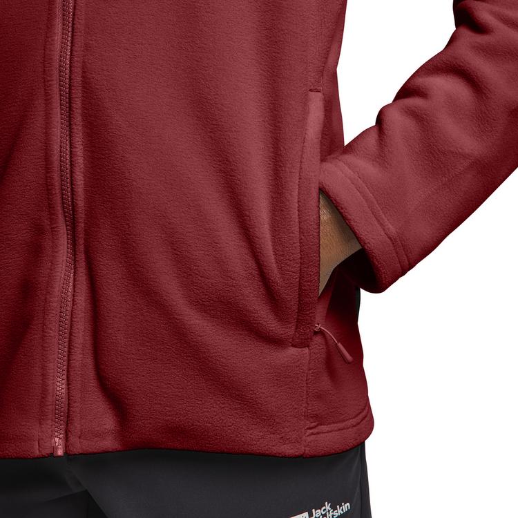 Jack Wolfskin Jack Wolfskin WINTERSTEIN FZ M Fleecejacke Herren - deep ruby - 4 | SportScheck