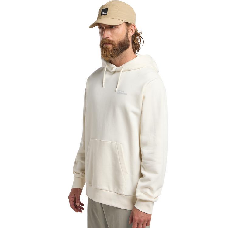 Jack Wolfskin Jack Wolfskin ESSENTIAL HOODIE M Hoodie Herren - cotton white - 0 | SportScheck